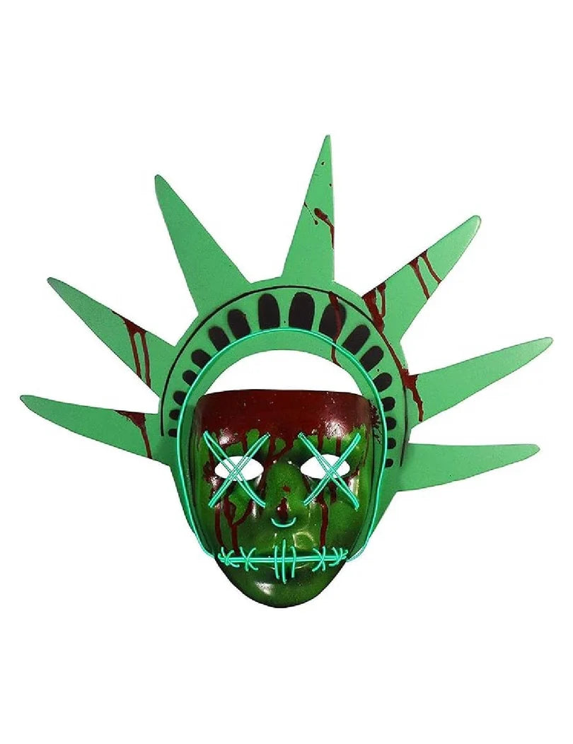 Maschera Luminosa The Purge Originale Notte del Giudizio Election Year Trick or Treat Studios