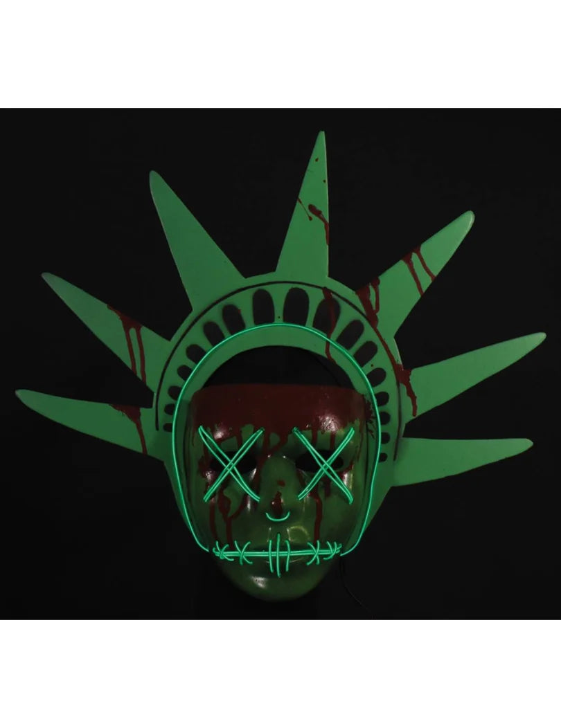 Maschera Luminosa The Purge Originale Notte del Giudizio Election Year Trick or Treat Studios